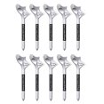 thumbnail image 1 of Y-Loong 10pcs Golf Tees Wear Resistant Portable Oblique Insertion Decrease Friction Professional Increase Distance Compact 10 Degrees Golf Ball Tees G, 1 of 5