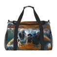 thumbnail image 1 of Easygdp Realistic Cute Sea Turtle Bolsa de Gimnasio, Bolsa de Viaje Duffel, Bolsa de Fin de Semana con Compartimentos, Bolsa de Mano para Noche, 1 of 7