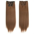 thumbnail image 2 of Fridja Fashion Hair Long Clip In Hair Extensions Full Head Straight Wig, 2 of 4