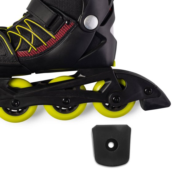 CTIRCHIU 2Pcs Inline Skate Brake Block Pad Replacement with Easy Install Black Design