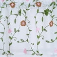 thumbnail image 6 of Floral Curtains Kitchen Coffee Curtains Bedroom Rod Curtains Lace Short Curtains Lace Curtains 54 X 24 Inch 1 Panels, Curtain, 6 of 9