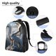 thumbnail image 5 of Easygdp Mountain White Dragon Mochila Versátil y Elegante: Comodidad, Almacenaje y Durabilidad para la Universidad, Trabajo, Viajes y Uso Diario, 5 of 8