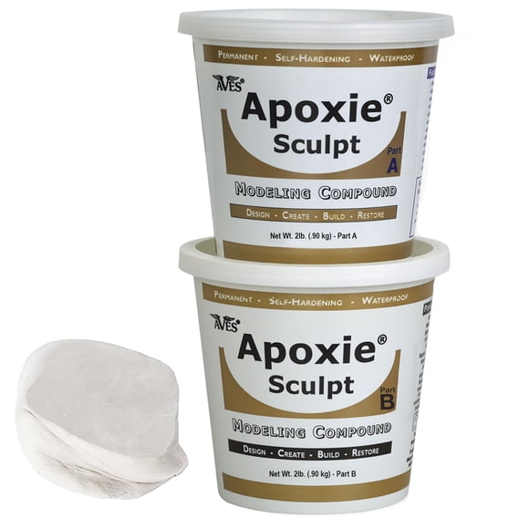 Composé de Modélisation Aves Apoxie Sculpt 4lb Blanc/blanc Pierre