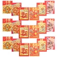 thumbnail image 1 of 30 Pcs Enveloppes Rouges Traditionnelles pour l'Année Lunaire Chinoise Porte-Argent Porte-Bonheur (Style Mixte), 1 of 8