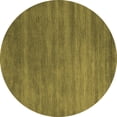 thumbnail image 1 of Ahgly Company Indoor Round Abstract Brown Contemporary Area Rugs, 8' Round, 1 of 4