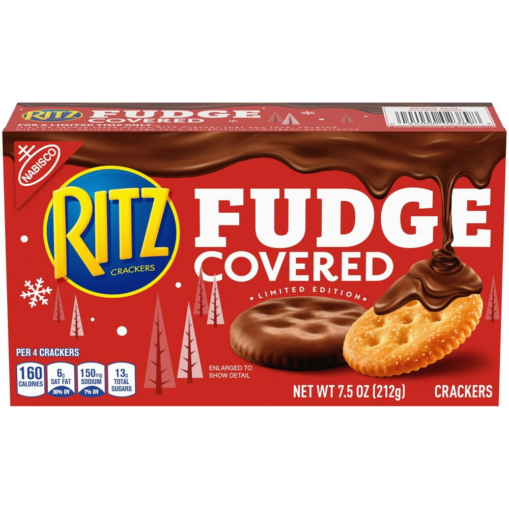 Nabisco Ritz Fudge Covered Crackers Limited Edition, 7.5 Oz. Walmart
