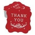 thumbnail image 1 of Inkdotpot Étiquette de Bouteille « Merci » pour Douche Nuptiale en Vraie Feuille d'Argent, Support de Faveur, Étiquettes Suspendues en Forme, Lot de 50, 1 of 6