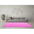 thumbnail image 3 of Ahgly Company Indoor Rectangle Abstract Pink Modern Area Rugs, 5' x 8', 3 of 4