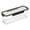 Clear, variant on TAROFISH Fridge Organizer Bins Food Storage Containers Lids for Snacks Fruits Vegetables Cake Rolls Leakproof
