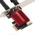 thumbnail image 3 of RTL8852CE WiFi 6E Card 2.4G 5G 6G Bluetooth 5.3 5374Mbps PCIe X1 Wireless Network Card Adapter for Windows 10 11, 3 of 4