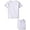 White, variant on Fruit of the Loom Big Boys' White Crew Tee , White, X-Small (Pack of 3)