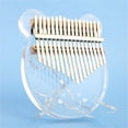 thumbnail image 1 of RUNROTOO 6pcs Professional Kalimba Bridge Light Brown for Sound Transmission, 1 of 6