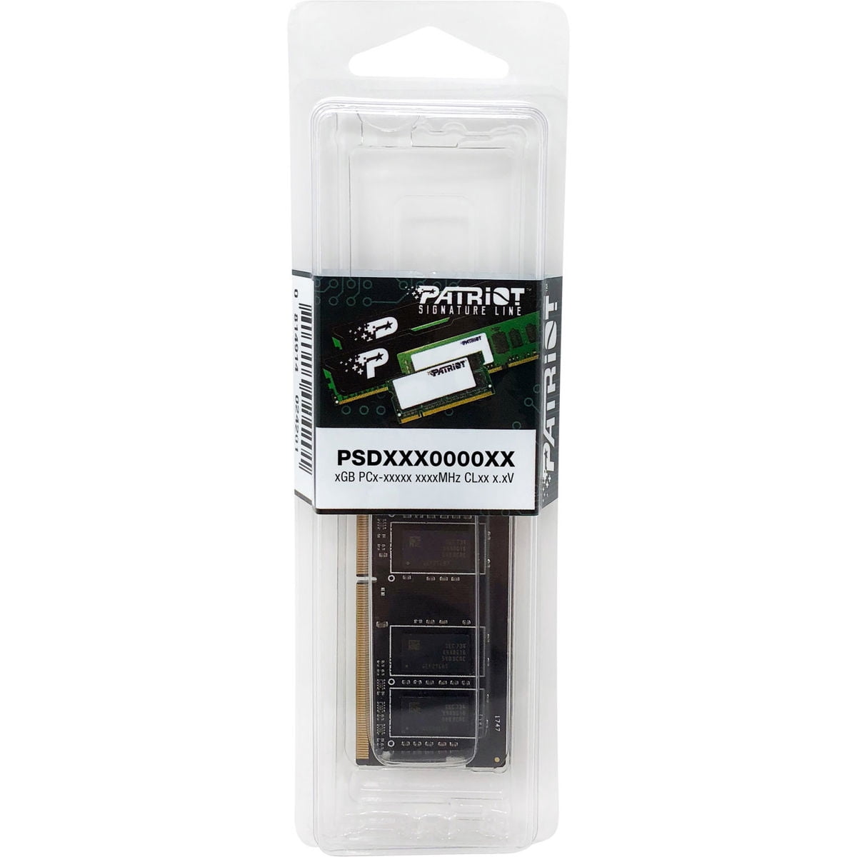Patriot Signature Line Series DDR4 16GB (1x16GB) 3200MHz CL22 SODIMM Laptop/Notebook Memory Module