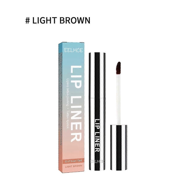 Delineador de labios Peel Off, resistente al agua, duradero, mate, tinta de labios aterciopelada, labios de contorno rojo sexy, cosméticos de maquillaje, 1 pieza