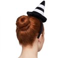thumbnail image 6 of Hfppkn Plush Traffic Cone Headband Novelty Roadblock Hair Hoop 20cm Black, 6 of 7