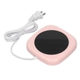 thumbnail image 1 of Electric Cup Warmer, Low Power Consumption Constant Temperature Cup Warmer Heating Plate  For Tea For Nightstands Pink, 1 of 8