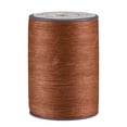 thumbnail image 1 of Unique Bargains Thin Waxed Thread 93 Yards 0.65mm Polyester String Cord for Machine Sewing Hand Quilting Weaving, Deep Brown, 1 of 5