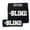 Black, variant on HI-VIS I'm BLIND Grip
