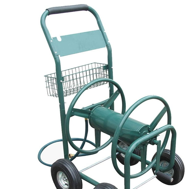 Liberty Garden Steel Cart Hose Reel (Set of 2)