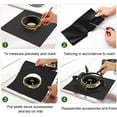 thumbnail image 7 of CoreLiving Stove Top Covers Gas Burner Protectors Heavy Duty Reusable Stove Liners Non-Stick Easy Clean 10.6 Inch by 10.6 Inch 4 Pack, 7 of 7