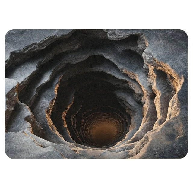 Hearth & Gear 3D Stereoscopic Floor Mat For Home Bathroom Absorbent And Non Mat Easy To Clean And Dirt Entrance Door Mat Rug for Classroom Non Rugs for Living Room Fall Blanket Throw Floor Rug Large