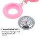 thumbnail image 2 of Relojes de enfermera unisex, reloj de enfermería, reloj de bolsillo retráctil con clip., 2 of 7