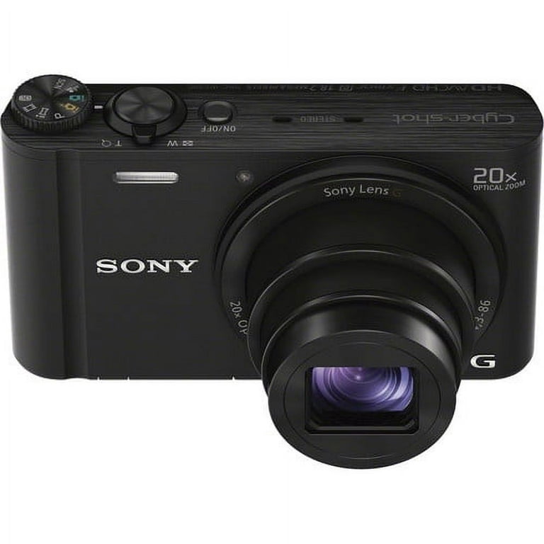 Sony DSC-WX300/B 18.2 MP Digital Camera with 20x Optical Image