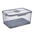 thumbnail image 1 of Injueey Conveniente recipiente hermético para almacenamiento de pan, caja de almacenamiento segura para huevos y alimentos, fruta fresca y Organizadores de utensilios de cocina, 1 of 6