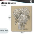 thumbnail image 4 of Stupell Industries Cottage Hydrangea Jar Drawing Canvas Art, 30 x 40, by Patti Bishop, 4 of 8
