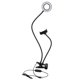 thumbnail image 2 of Soporte de luz para anillo Selfie 24 LED Clip en soporte para teléfono Selfie Moblie Soporte flexible Yuarrent EL4099-00B, 2 of 2