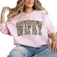 thumbnail image 4 of Camouflage Wifey Sweatshirt – Cute Hunting Wife Pullover, Cozy Camo Sweater, Outdoor Country Style Gift for Her, 4 of 7