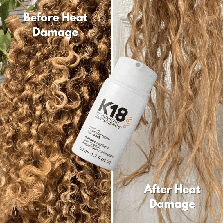 タイタック K18 （Made in U.S.A） K18 Leave-In Molecular Repair Hair Mask, 0.17 oz, Repairs
