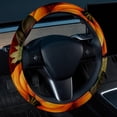 thumbnail image 2 of Thanksgiving 14.5 Inch Printing PVC Leather Car Wheel Cover, Steering Wheel Covers, Auto Accessories, 2 of 6