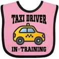 thumbnail image 3 of Inktastic Taxi Driver in Training Boys or Girls Baby Bib, 3 of 4