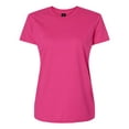 thumbnail image 5 of Gildan Ultra Cotton Women’s T-Shirt, Comfortable Short Sleeve Feminine Tee, Heliconia, Sizes S-3XL, 5 of 5
