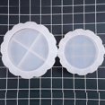 thumbnail image 2 of Crystal Epoxy Mirror Ashtray Silicone Mold Lace Ashtray Silicone Mold 1Pcs Large, 2 of 5