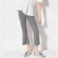 thumbnail image 5 of SHTXOZHI Cute Leggings Cropped Pants for Girls Flowy Dance Flared Pants Casual Outdoor Party Vacation Bottoms, 5 of 6
