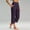 A2_Purple, variant on Zjunqe Women's Wide Leg Capri Pants with Pockets High Waist Yoga Pants Athletic Cropped Pants Workout Capris Light Weight Capris Summer Tummy Control Capris Tummy Control Yoga Pants Jn L
