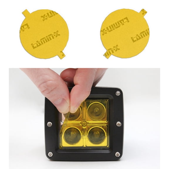 Saab 9-5 (06-09) Yellow Fog Light Covers