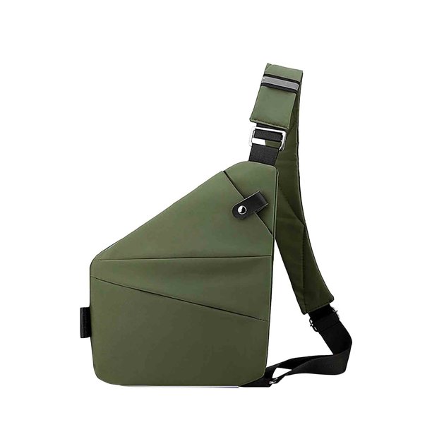 Bolsa antirrobo Dopebox Wander Plus, bolsa de viaje antirrobo Wander Plus, bolsa antirrobo Wander Plus, bolsa de viaje bandolera fina, bolsa antirrobo bandolera fina (verde)