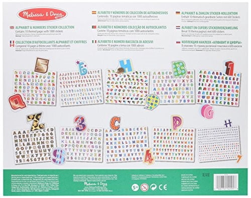 melissa and doug alphabet stickers