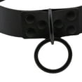 thumbnail image 6 of Fancy Dress Rock Choker Necklace Men Adjustable Buckle Teen Punk Rock Collar Black, 6 of 8
