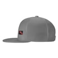 thumbnail image 3 of ZICANCN Abstract Baseball Caps, Trucker Hats for Men And Women, Adjustable Breathable Flat Caps, Gray, 3 of 8