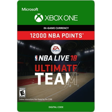 NBA LIVE 18: NBA UT 12000 Points Pack - Xbox One [Digital]