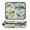Colorful Turtles and Birds Pattern, variant on Hair Tool Organizer Bag with Heat Resistant Mat Removable Travel Storage Case for Hot Air Brushes Curling Irons Beautiful Glowing Deer