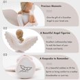 thumbnail image 5 of Guardian Angel of Prayer Figurines Hand Carved Figure Statue Encouragement Gifts Remembrance Present, 6.3 inch, 5 of 7