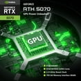 thumbnail image 4 of HP OMEN 16" WQXGA 240Hz RTX 5070 Gaming Laptop, AMD Ryzen 9 8940HX, 32GB DDR5, 2TB SSD, Windows 11 Home, 4 of 7