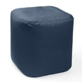 thumbnail image 6 of Jaxx Luckie Outdoor Patio Bean Bag Ottoman, Navy, 6 of 7