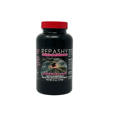 Repashy SuperCal HyD 6 Oz Jar Reptile and Amphibian Calcium Supplement