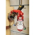 thumbnail image 3 of Labeled Lockout Hasp, Red, Aluminum, 6 Max. No. of Padlocks, 5/16 in Max. Shackle Dia. 22075-R, 3 of 4